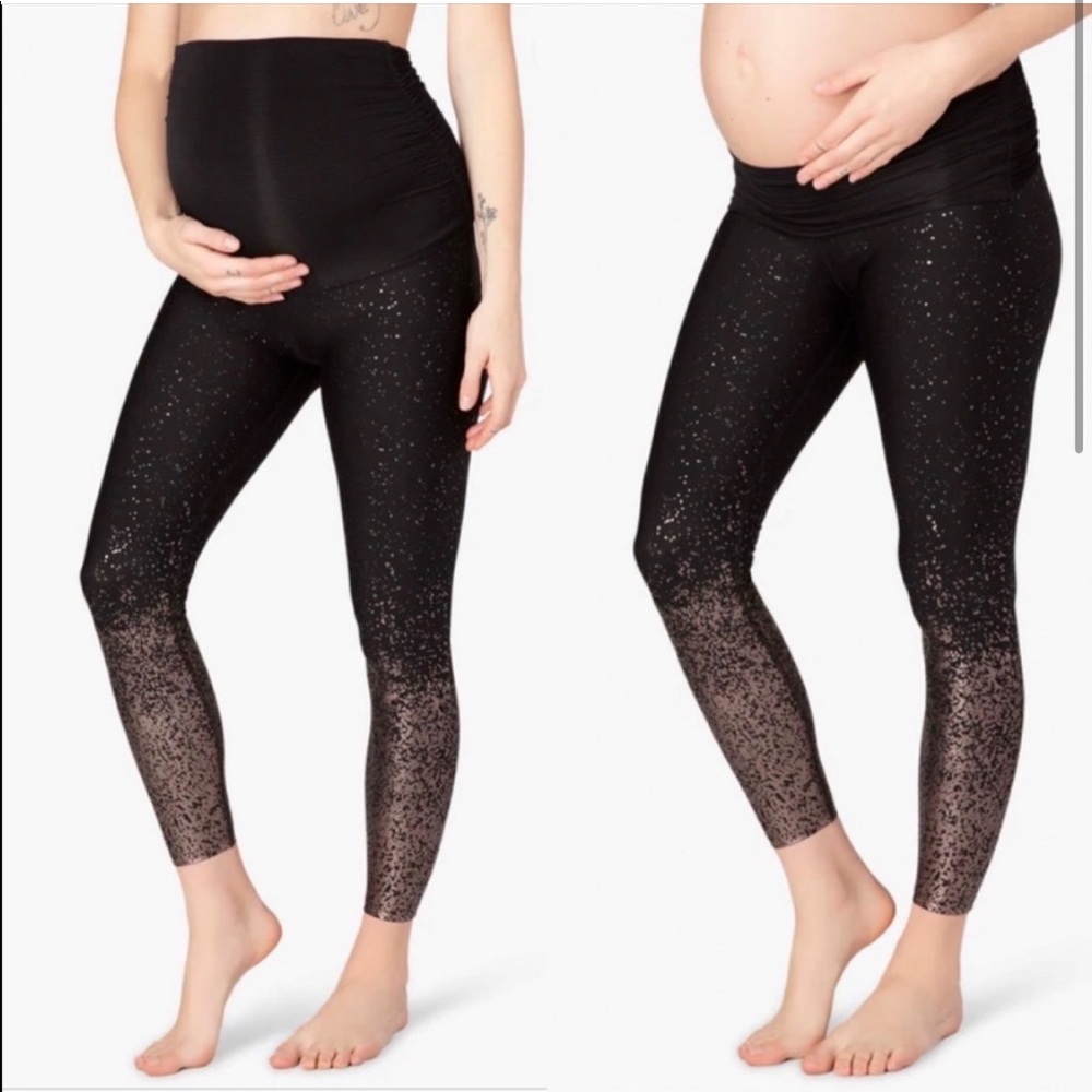 Beyond the‎ Bump Maternity leggings Beyond yoga active workout Size XS